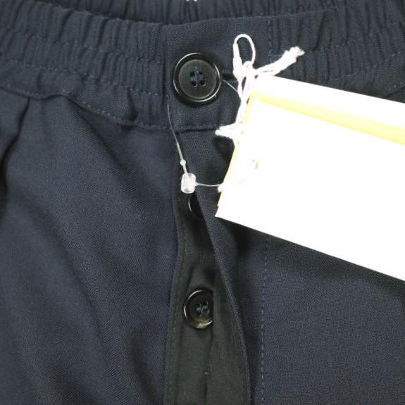 MARNI マルニ 23SS Wool Tropical 1-Pleat Trousers ウールトロピカル1プリーツテーパードパンツ PAMA0317U2 TW839 40 NAVY 定価97,900円 |  | 04