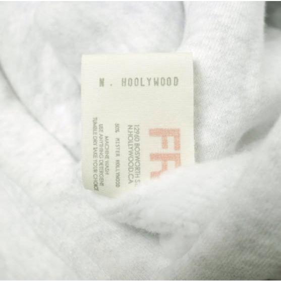 N.HOOLYWOOD FR エヌハリウッド ミスターハリウッド 25AW HOODED PARKA 裏起毛 スウェットプルオーバーパーカー 1252-CS01-004 40 Gray |  | 03