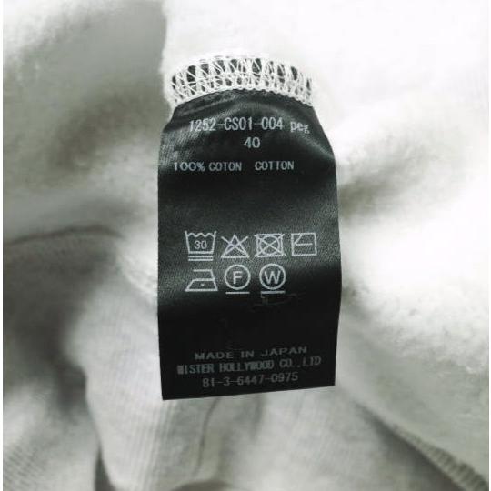 N.HOOLYWOOD FR エヌハリウッド ミスターハリウッド 25AW HOODED PARKA 裏起毛 スウェットプルオーバーパーカー 1252-CS01-004 40 Gray |  | 09