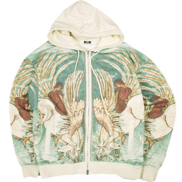 KITH NYC キスニューヨークシティ 25AW Pegasus Nelson Zip Up Hoodie ペガサス ネルソン ジップアップパーカー S Sandrift g25789 | 