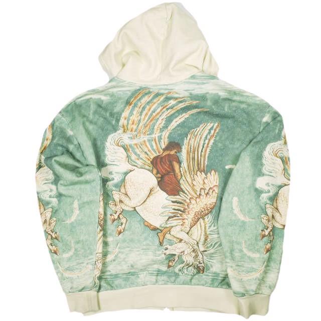 KITH NYC キスニューヨークシティ 25AW Pegasus Nelson Zip Up Hoodie ペガサス ネルソン ジップアップパーカー S Sandrift g25789 |  | 01