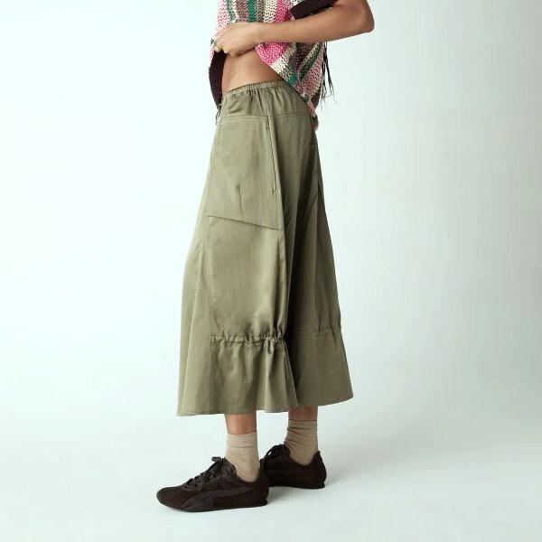 KITH NYC キスニューヨークシティ 25SS Women Kyo Utility Maxi Skirt ユーティリティーマキシスカート 25060061000920 XS Canopy ロング |  | 02