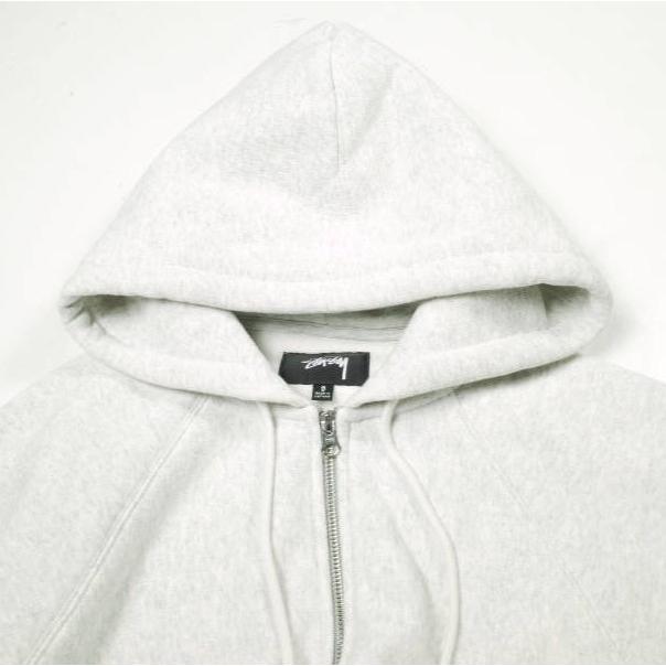 STUSSY ステューシー 25AW RELAXED ZIP HOODIE リラックスジップフーディー 118571 S Ash Heather 裏起毛 パーカー グレー トップス g25793 |  | 04