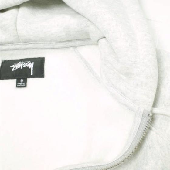 STUSSY ステューシー 25AW RELAXED ZIP HOODIE リラックスジップフーディー 118571 S Ash Heather 裏起毛 パーカー グレー トップス g25793 |  | 07