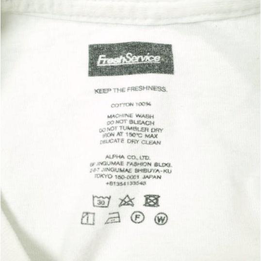 Fresh Service フレッシュサービス S/S Pocket Tee フラップポケットTシャツ Free WHITE 半袖 トップス g25797 |  | 06