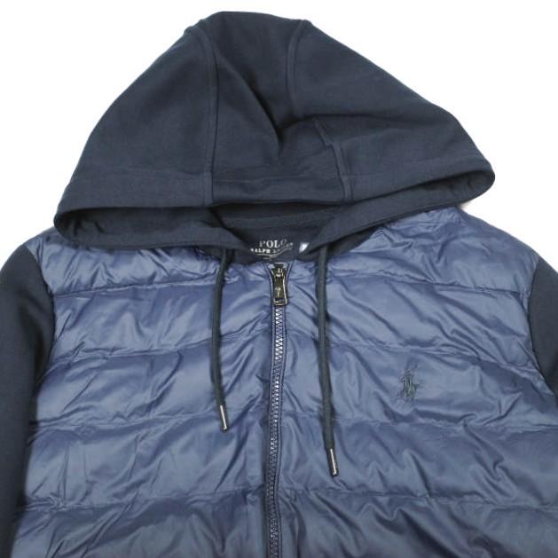 POLO RALPH LAUREN ポロ・ラルフローレン ウォーターリペラントハイブリッドジャケット 710731881003 L NAVY 中綿 ダウン パーカー |  | 03