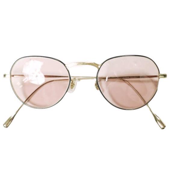 EYEVAN アイヴァン 日本製 FREED G-C フリード ボストンサングラス Gold/Black/Light Pink 47□20-145 眼鏡 メガネ g25808 | 