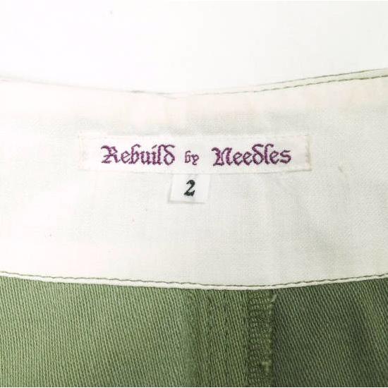 Rebuild by Needles リビルドバイニードルス 日本製 再構築ミリタリージャンパースカート 2 OLIVE ノースリーブ リメイク ワンピース |  | 02