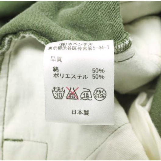 Rebuild by Needles リビルドバイニードルス 日本製 再構築ミリタリージャンパースカート 2 OLIVE ノースリーブ リメイク ワンピース |  | 08