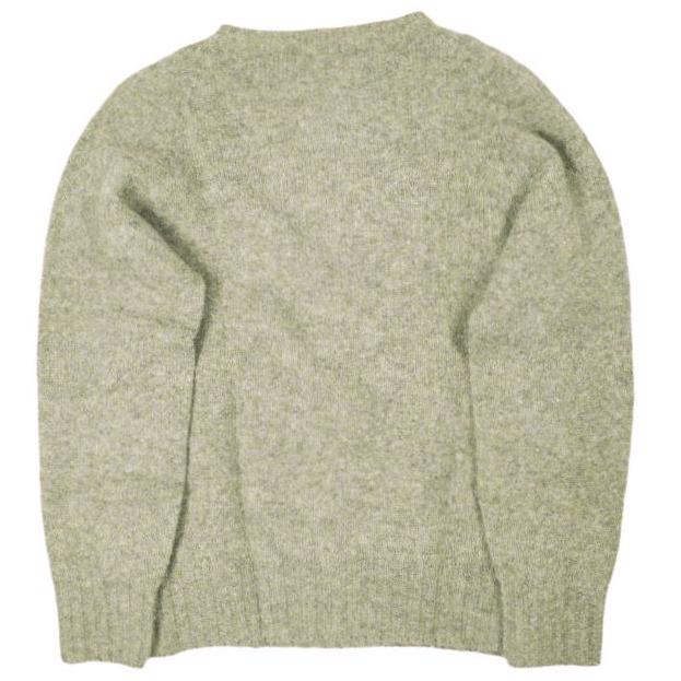 NOR' EASTERLY ノアイースターリー スコットランド製 SHAGGY DOG CREW NECK SWEATER シャギードッグクルーネックニット 34 カーキ セーター |  | 01