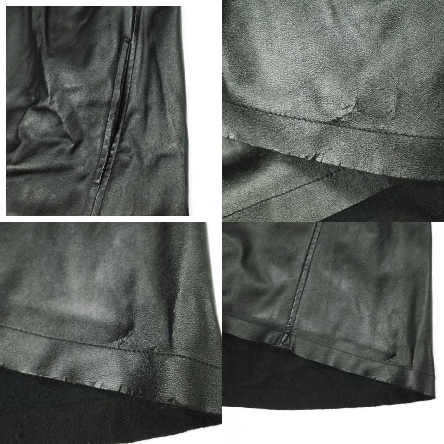 maturely マチュアリー 19AW Vegan Leather Dress ヴィーガンレザードレス 13-26-0803-202 ONE SIZE BLACK BEAMS ノースリーブ ワンピース |  | 08