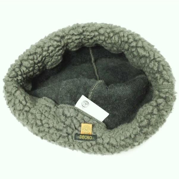 DECHO x BEAMS BOY デコー ビームスボーイ 別注 日本製 ウールボアキャップ ONE SIZE Olive ニット帽 ビーニー 帽子 g25827 |  | 04