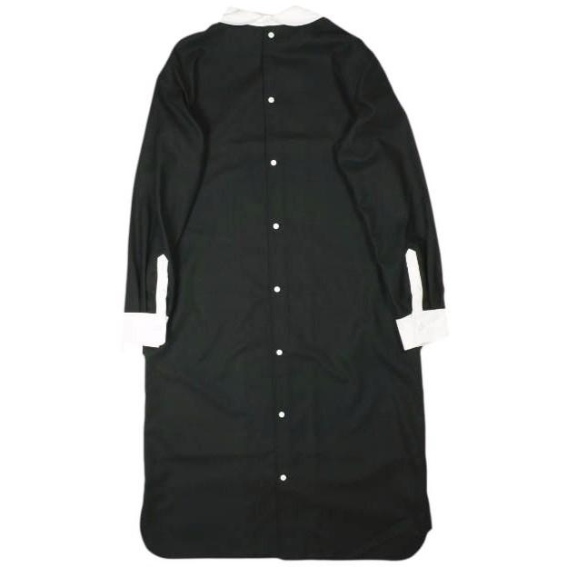 BEAMS BOY ビームスボーイ 19AW ヘリンボーンクレリックシャツワンピース 13-26-0798-803 ONE SIZE BLACK トップス g25837 |  | 01