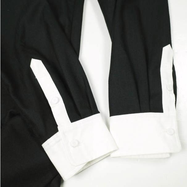 BEAMS BOY ビームスボーイ 19AW ヘリンボーンクレリックシャツワンピース 13-26-0798-803 ONE SIZE BLACK トップス g25837 |  | 04