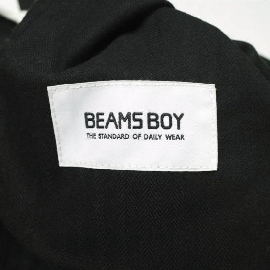 BEAMS BOY ビームスボーイ 19AW ヘリンボーンクレリックシャツワンピース 13-26-0798-803 ONE SIZE BLACK トップス g25837 |  | 06