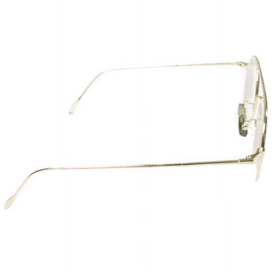 YUICHI TOYAMA ユウイチトヤマ 日本製 U-067 Hannes ハネス メタルフレームメガネ Gold/Clear(度入り) 眼鏡 46□22-145 g25848 |  | 04