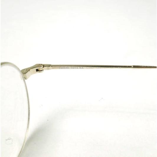 YUICHI TOYAMA ユウイチトヤマ 日本製 U-067 Hannes ハネス メタルフレームメガネ Gold/Clear(度入り) 眼鏡 46□22-145 g25848 |  | 06