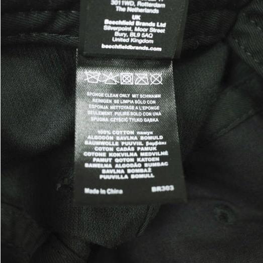 Wikipedia Editor ウィキペディア エディター Corduroy hat ロゴ刺繍コーデュロイ6パネルキャップ Free BLACK Beechfield スタイリスト私物 |  | 08