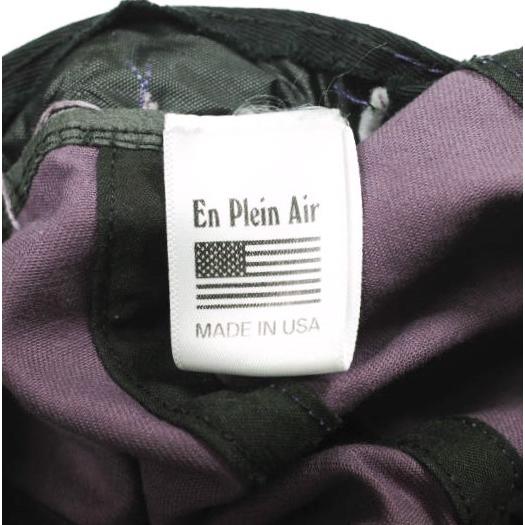 En Plein Air オンプレネール アメリカ製 CORE LOGO 6 PANEL CAP ロゴ刺繍 6パネルキャップ ONE SIZE LILAC MADE IN USA 帽子 g25851 |  | 07