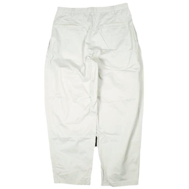 UNIQLO U ユニクロユー タックワイドパンツ 321-475596 85 LIGHT GRAY Christophe Lemaire クリストフルメール ジップフライ ボトムス |  | 01