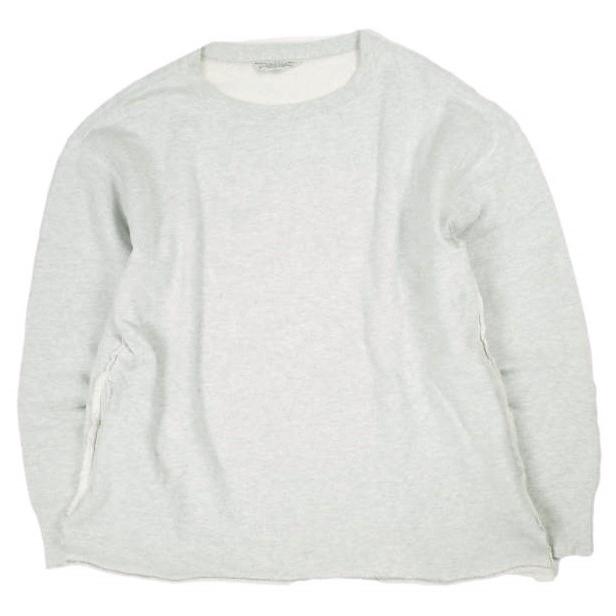 UNUSED x BEAMS アンユーズド ビームス 別注 日本製 Crew Neck Sweat カットオフクルーネックスウェット US0839 1 GRAY トレーナー 裏毛 | 
