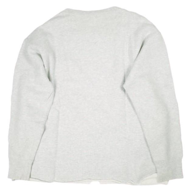 UNUSED x BEAMS アンユーズド ビームス 別注 日本製 Crew Neck Sweat カットオフクルーネックスウェット US0839 1 GRAY トレーナー 裏毛 |  | 01