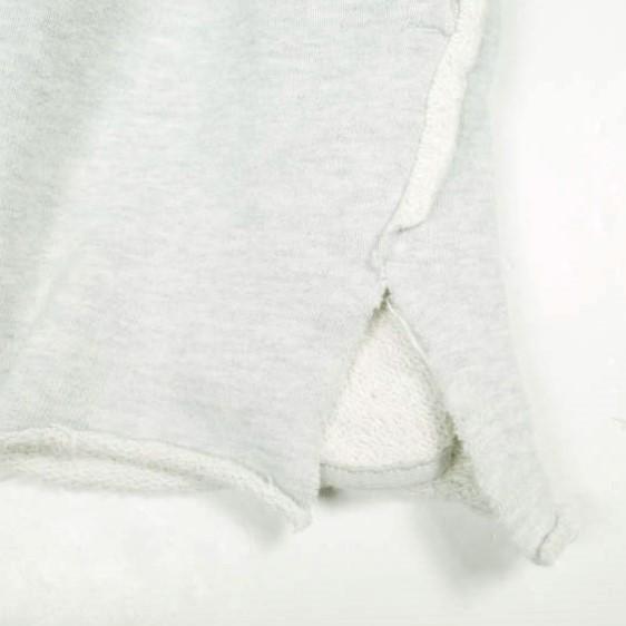UNUSED x BEAMS アンユーズド ビームス 別注 日本製 Crew Neck Sweat カットオフクルーネックスウェット US0839 1 GRAY トレーナー 裏毛 |  | 05