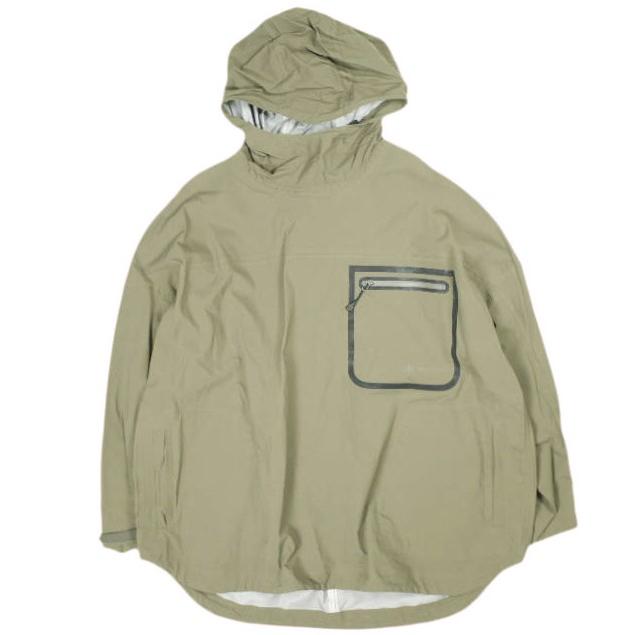 snow peak スノーピーク Packable 3L Rain Poncho パッカブル3レイヤーレインポンチョ JK-15AU005 S(JPN) Olive マウンテンパーカー | 