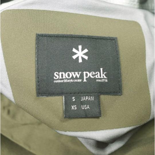 snow peak スノーピーク Packable 3L Rain Poncho パッカブル3レイヤーレインポンチョ JK-15AU005 S(JPN) Olive マウンテンパーカー |  | 03