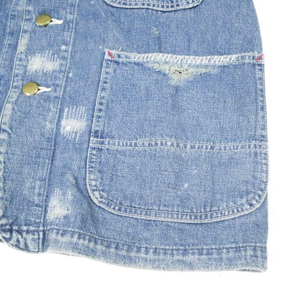 CAL O LINE キャルオーライン 日本製 SPECIAL DENIM COVERALL ダメージ加工デニムカバーオール CL162-048UD Free Indigo ジャケット |  | 04