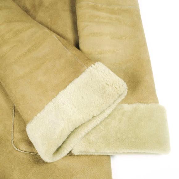 UNKNOWN アンノウン イギリス製 ノーカラームートンコート 64-19-0072-594 8 Light Brown 定価253,000円 アウター g25881 |  | 03