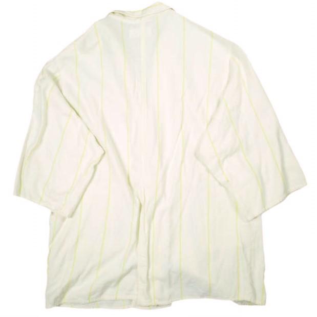 KiiRA キーラ 24SS Stripe jacket インドコットン ストライプジャケット ki-4417 ONE SIZE Ivory/Lime アウター g25882 |  | 01