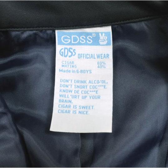 GDSS ジーディーエスエス 24SS 日本製 SMOKING JACKET スモーキングジャケット 100-GDS-233005 S NAVY ジャージー サイドライン アウター |  | 03