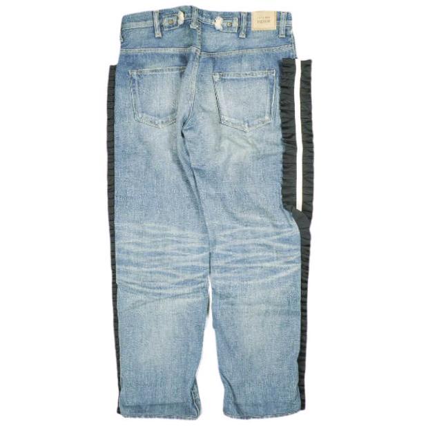 Tu es mon TRESOR トゥ エ モン トレゾア 日本製 ANTIQUE JEANS 3YEAR サイドリボン デニムパンツ AJC-3Y 2 Indigo caqu サキュウ ジーンズ |  | 01