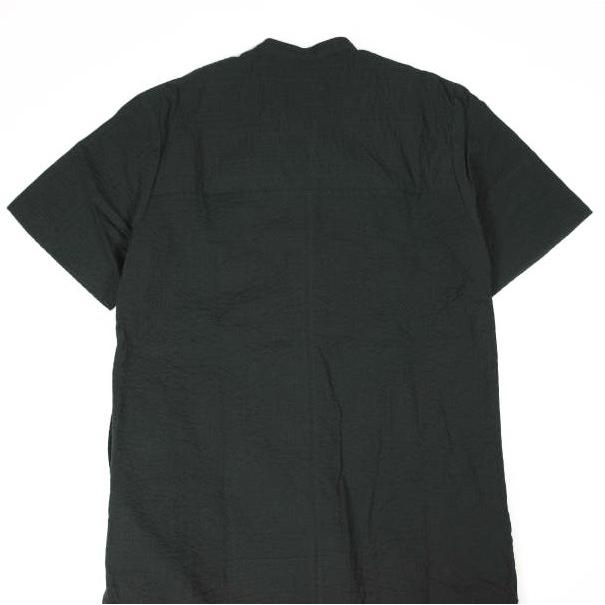 Demi-Luxe BEAMS デミルクス ビームス 22SS サッカーダブルコードワンピース 64-26-0022-594 38 ブラック シアサッカー シャツ ロング |  | 06