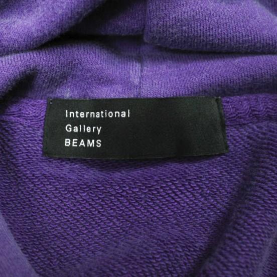 International Gallery BEAMS ビームス 25SS ヴィンテージフーディ ダメージ加工 スウェットプルオーバーパーカー 23-13-0081-214 L IG |  | 03