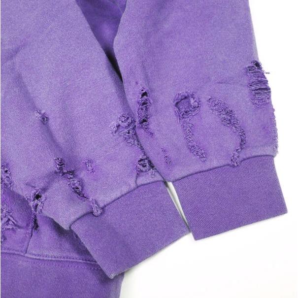 International Gallery BEAMS ビームス 25SS ヴィンテージフーディ ダメージ加工 スウェットプルオーバーパーカー 23-13-0081-214 L IG |  | 05