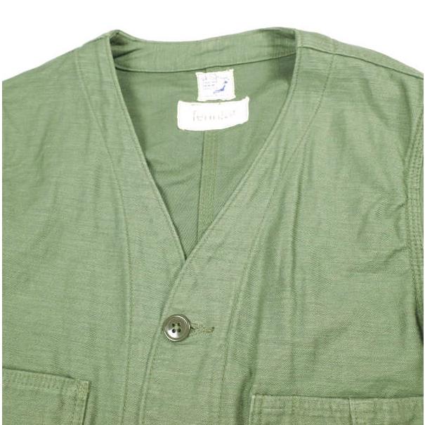 orslow x BEAMS fennica オアスロウ ビームスフェニカ 別注 Railroad jacket レイルロードジャケット 0 Olive ミリタリー ユーティリティ |  | 04