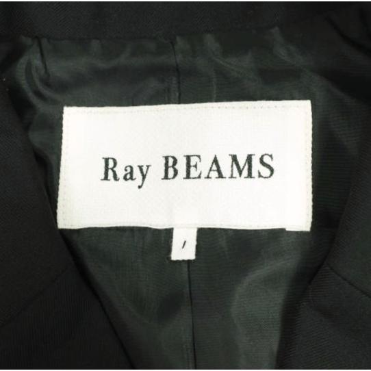 Ray BEAMS レイビームス 22AW ビッグシルエットダブルジャケット 61-16-0022-462 1 BLACK テーラード アウター g25907 |  | 03