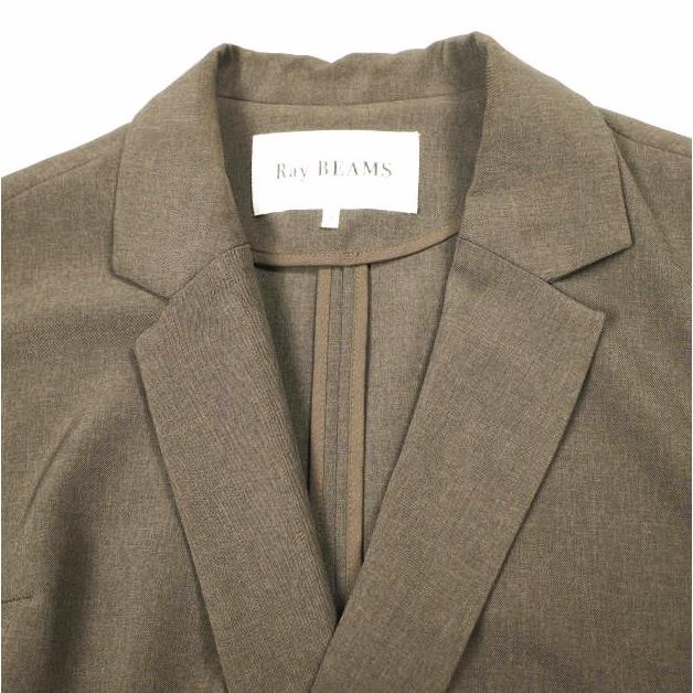 Ray BEAMS レイビームス 22SS 4ボタンダブルノースリーブジャケット 61-06-0188-462 1 BROWN ジレ ベスト トップス g25908 |  | 03