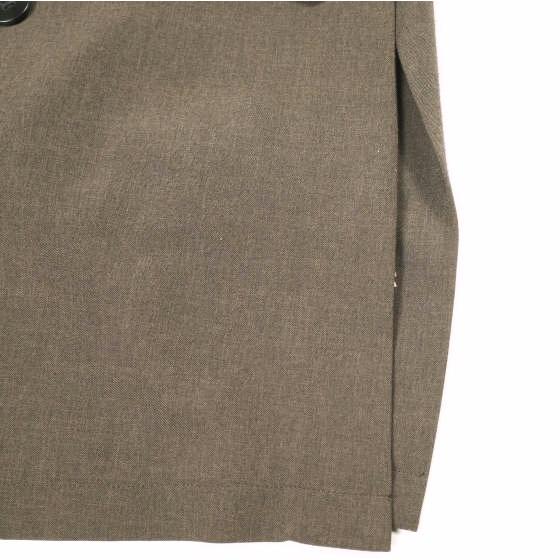 Ray BEAMS レイビームス 22SS 4ボタンダブルノースリーブジャケット 61-06-0188-462 1 BROWN ジレ ベスト トップス g25908 |  | 05