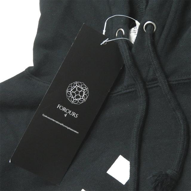 フォーアワーズ FOROURS GIRA SWEAT PARKA GIRAロゴ スウェットプル 