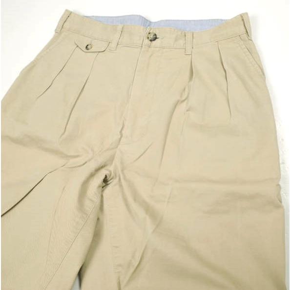 BEAMS PLUS ビームスプラス 日本製 2プリーツチノワイドアンクルパンツ 11-23-0216-874 S ベージュ コットン ボトムス g25912 |  | 02