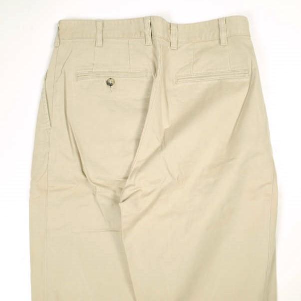 BEAMS PLUS ビームスプラス 日本製 2プリーツチノワイドアンクルパンツ 11-23-0216-874 S ベージュ コットン ボトムス g25912 |  | 04