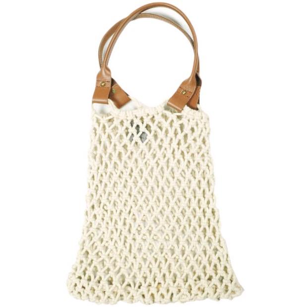 MAISON N.H PARIS メゾンエヌアッシュパリ GOA メッシュトートバッグ NATURAL カバン g25927 |  | 01