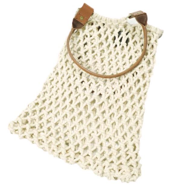 MAISON N.H PARIS メゾンエヌアッシュパリ GOA メッシュトートバッグ NATURAL カバン g25927 |  | 03
