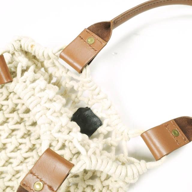 MAISON N.H PARIS メゾンエヌアッシュパリ GOA メッシュトートバッグ NATURAL カバン g25927 |  | 05
