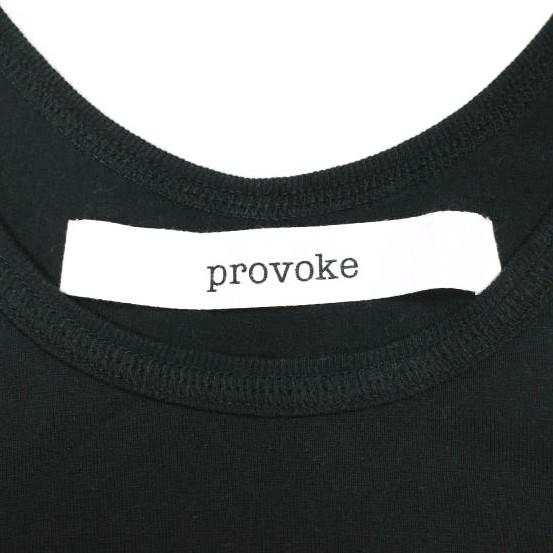 PROVOKE プロヴォーク 日本製 MESH TANK TOP メッシュドッキング ロングタンクトップ PV-010005 Free BLACK トップス g25928 |  | 02