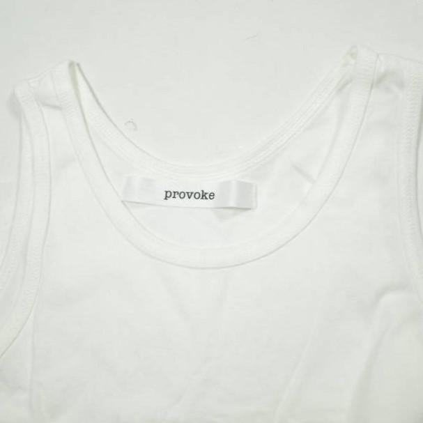 PROVOKE プロヴォーク 日本製 MESH TANK TOP メッシュドッキング ロングタンクトップ PV-010005 Free WHITE トップス g25930 |  | 03
