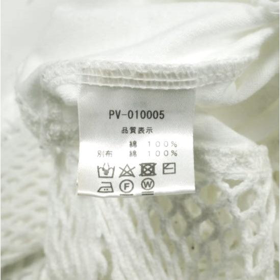 PROVOKE プロヴォーク 日本製 MESH TANK TOP メッシュドッキング ロングタンクトップ PV-010005 Free WHITE トップス g25930 |  | 06